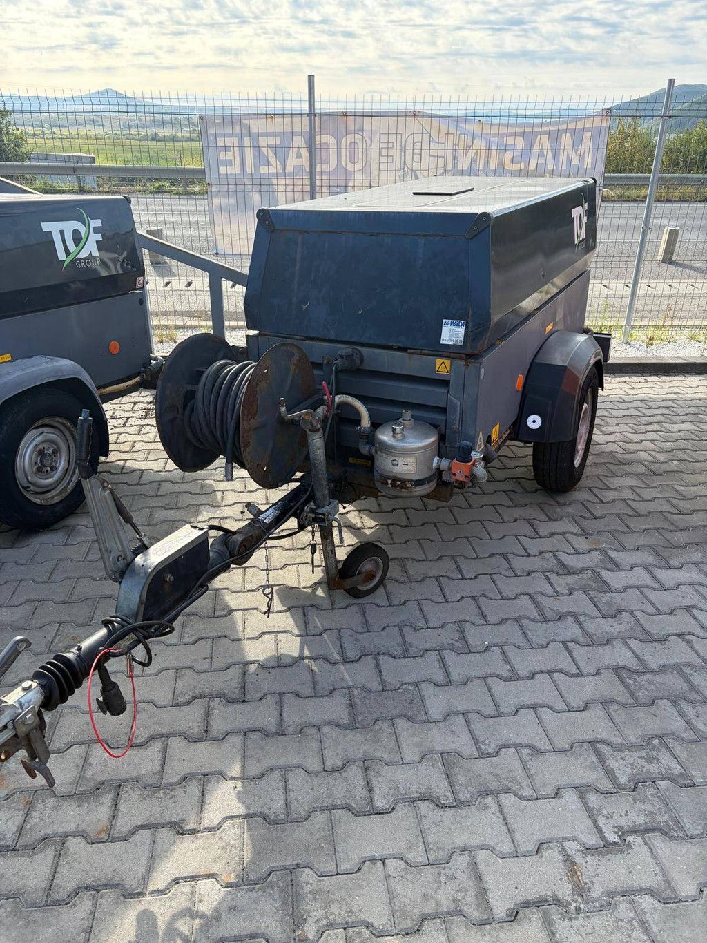 Kompressor Atlas Copco XAHS37DD Diesel 21,6 kW 2008