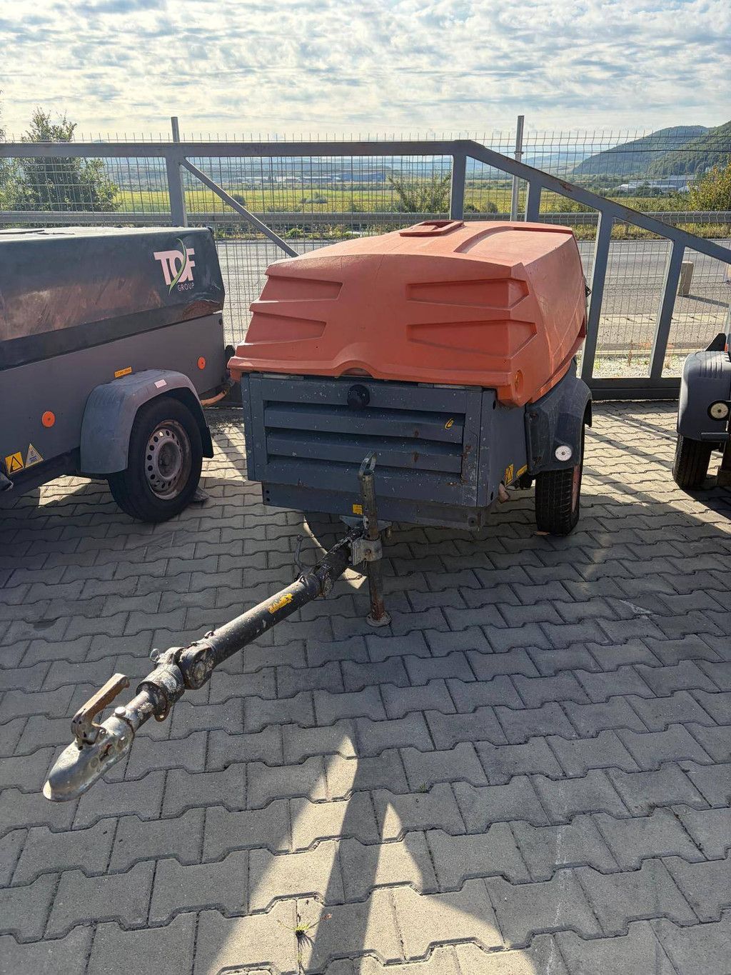 Kompressor Atlas Copco XAS57DD Diesel 23,3 kW 2010