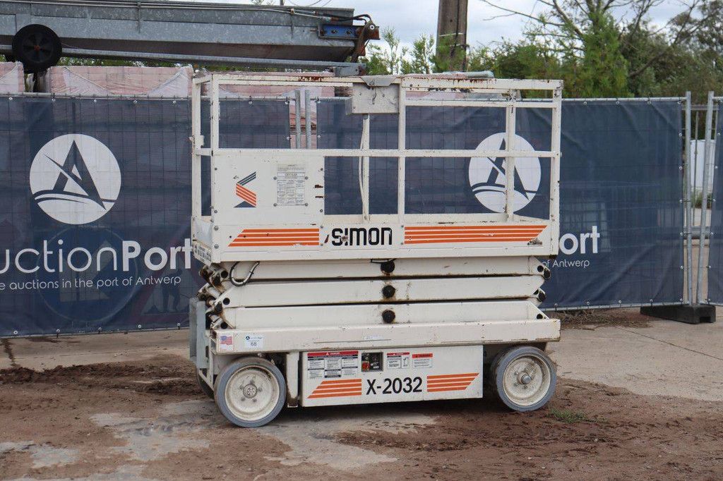 Simon X-2032 Electric Scissor Lift 8.1m 1996