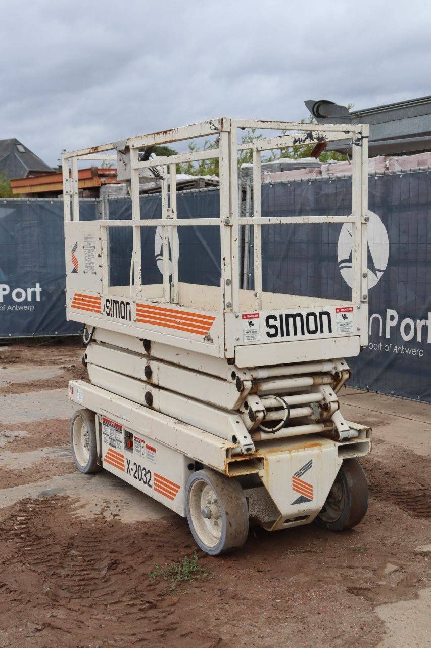 Simon X-2032 Electric Scissor Lift 8.1m 1996