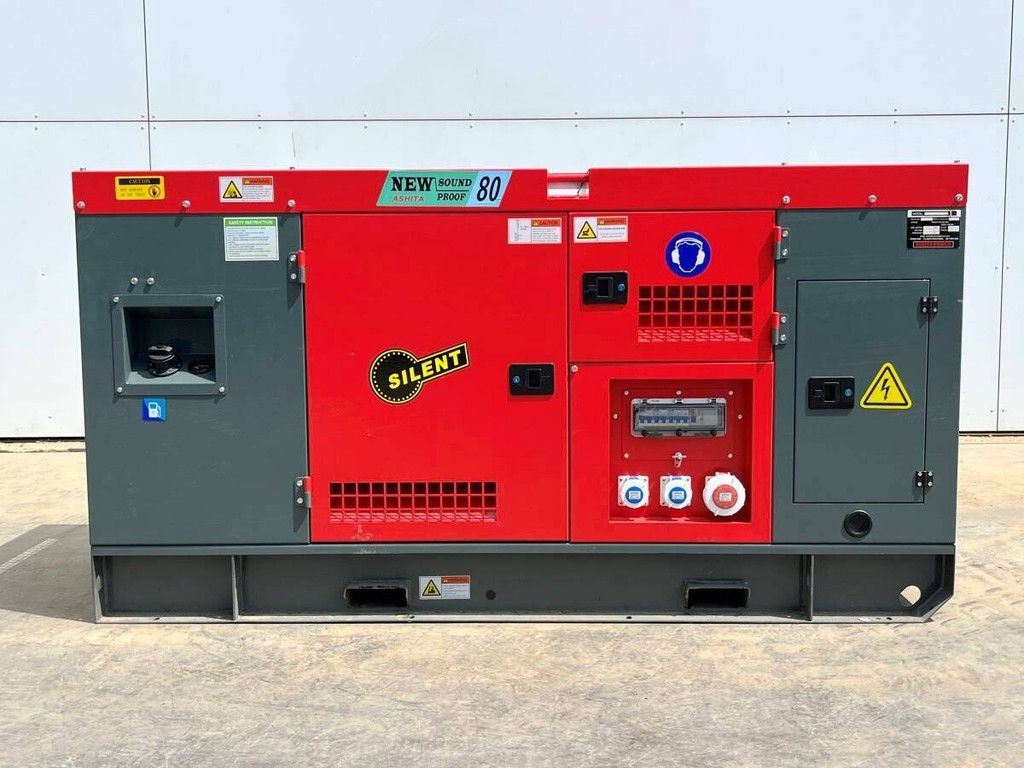 Ashita AG3-80E 80kVA Generator New
