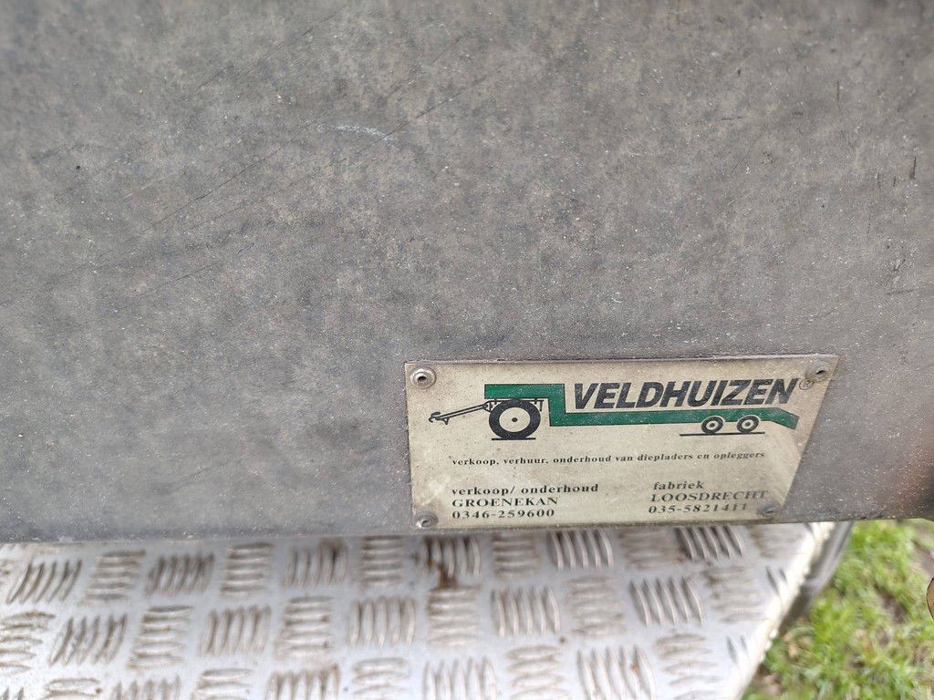 Halbtieflader Veldhuizen P31-5A 10000kg 2002