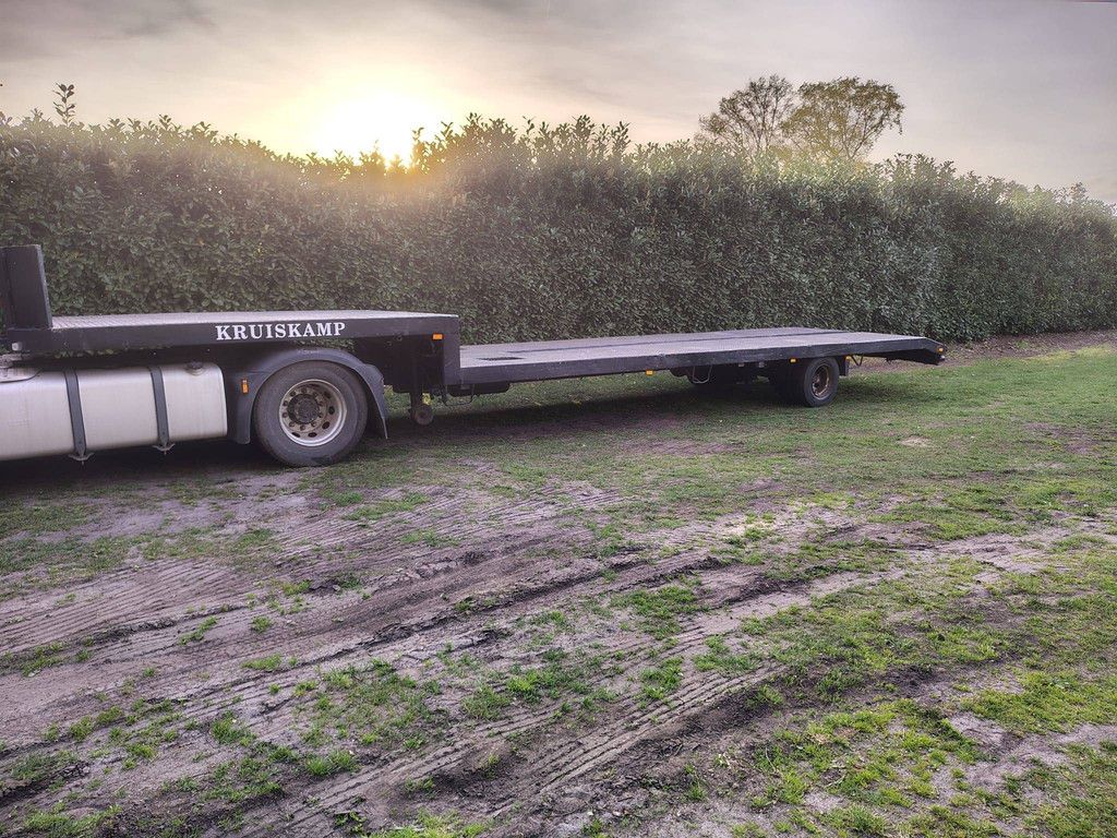 Halbtieflader FLO-7-81-15 15000kg 1978
