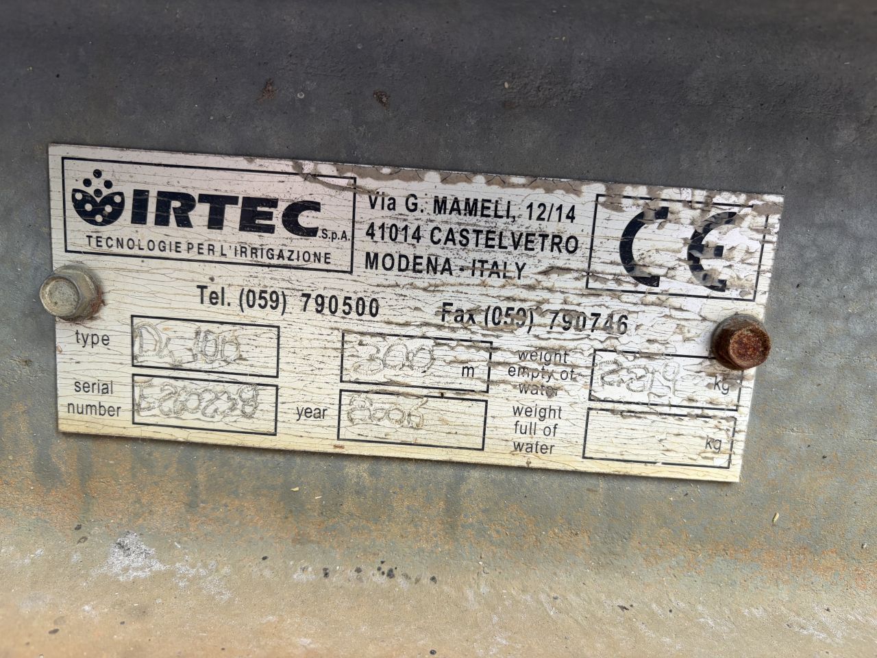 Irtec haspel
