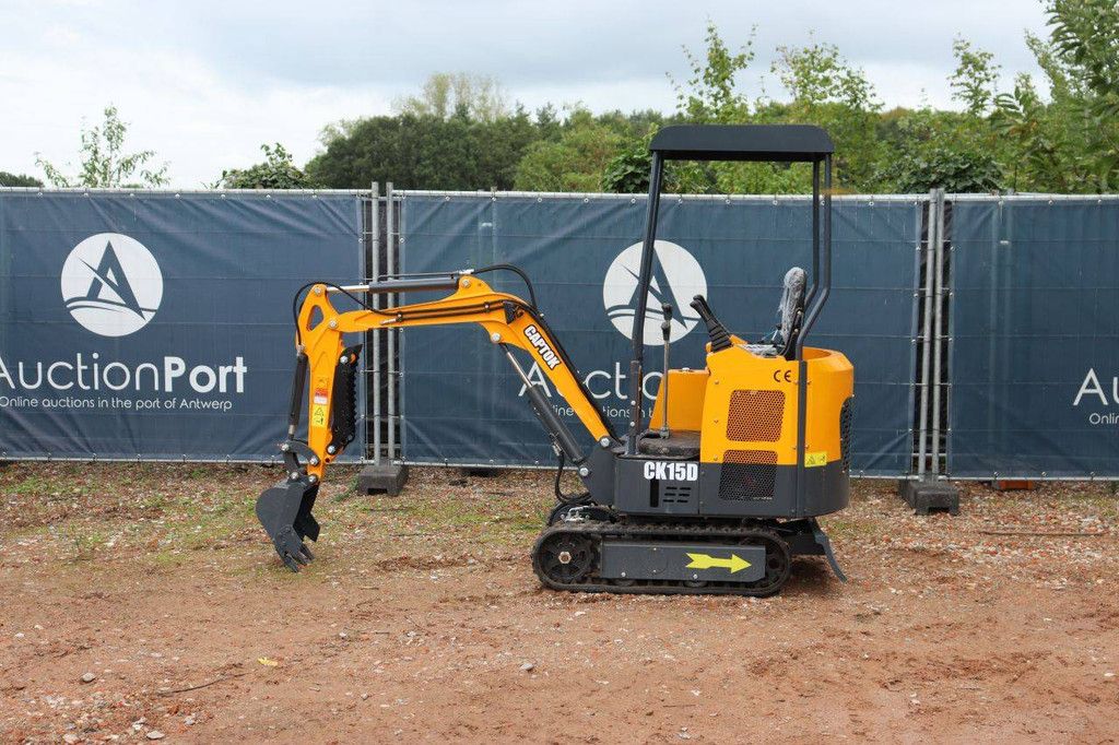 Captok CK15D Minibagger Diesel 7kW 2026 Neu