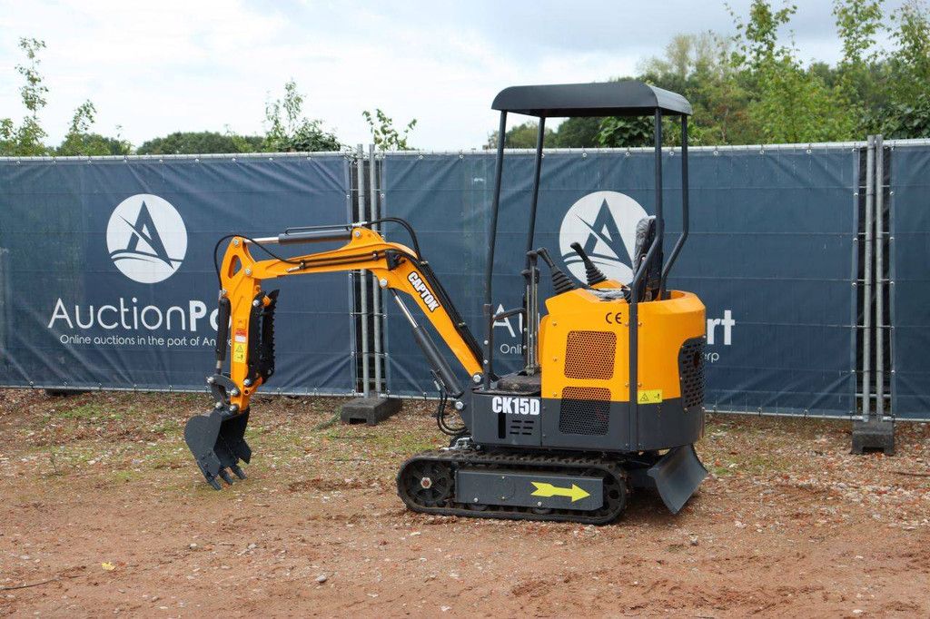 Captok CK15D Minibagger Diesel 7kW 2026 Neu
