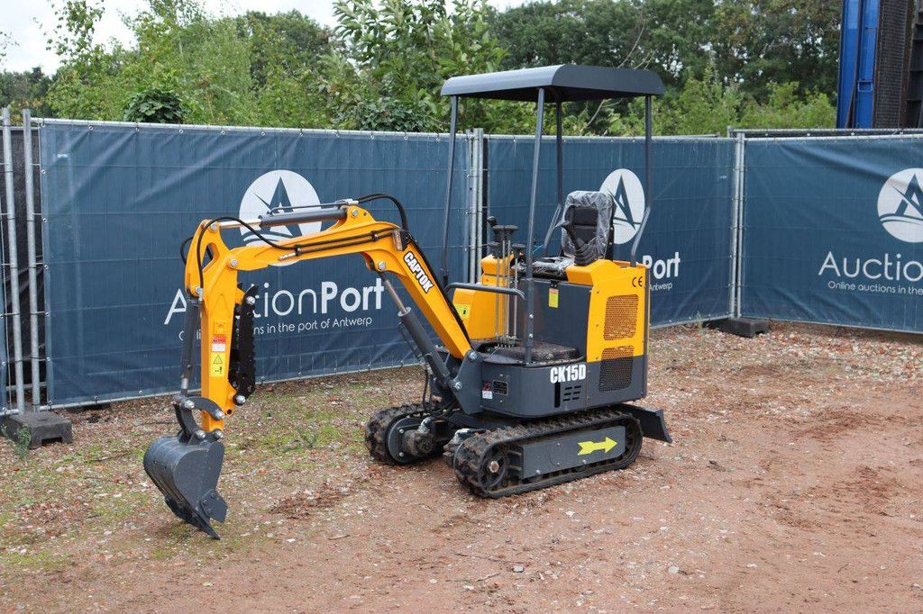 Captok CK15D Mini Excavator Diesel 7kW 2026 New