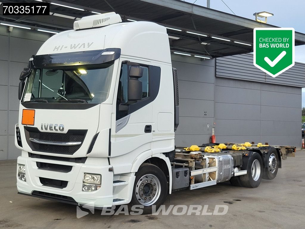 Iveco Stralis Stralis 480 6X2 BDF Full Air suspension Lift-Axle Automatic Standklima Euro 6