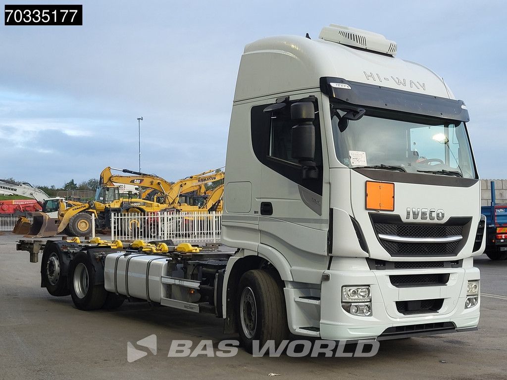 Iveco Stralis Stralis 480 6X2 BDF Full Air suspension Lift-Axle Automatic Standklima Euro 6
