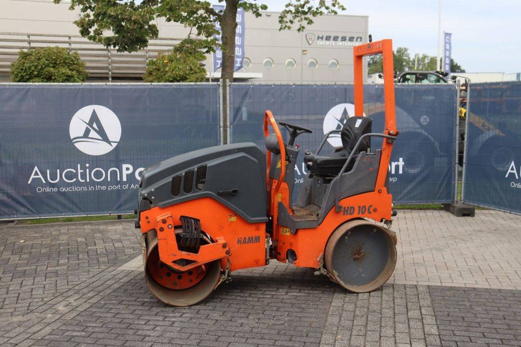 Tandem vibratory roller Hamm HD 10C VV Diesel 14.8kW 2015