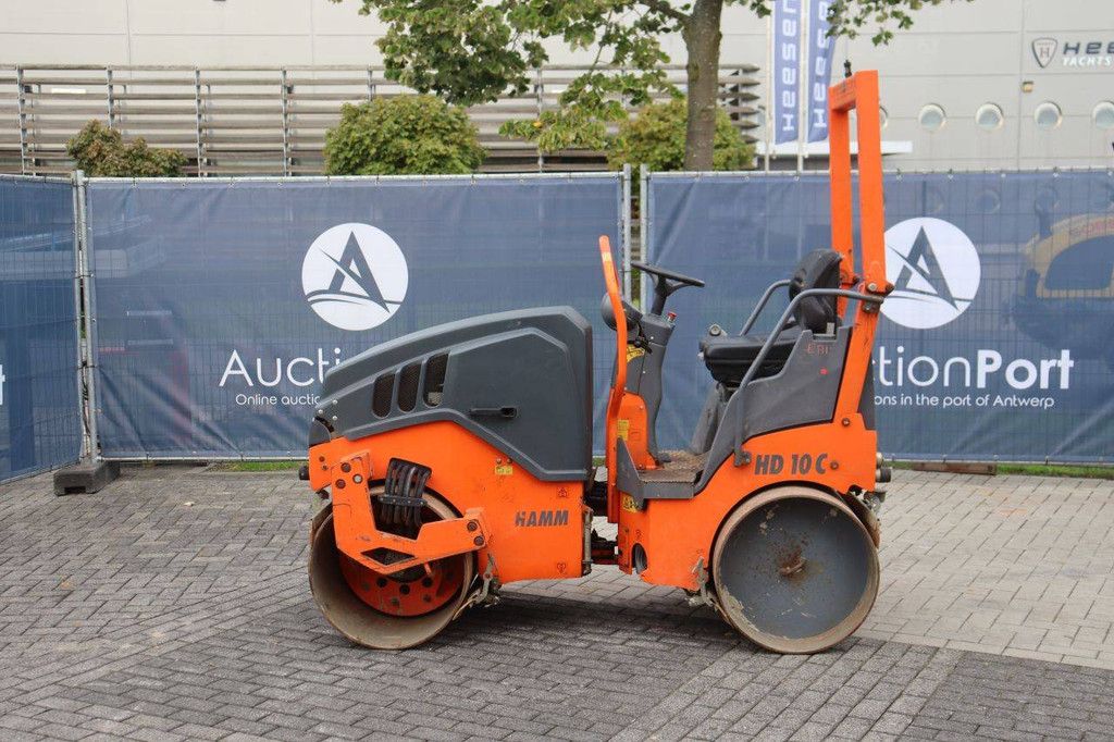 Tandem vibratory roller Hamm HD 10C VV Diesel 14.8kW 2015
