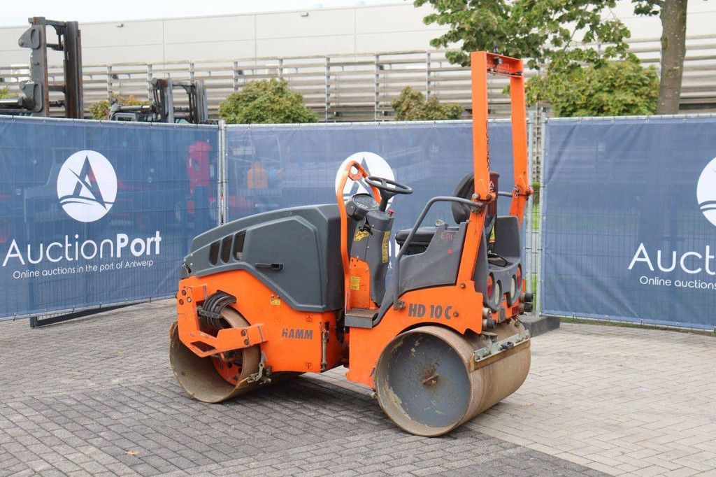 Tandem vibratory roller Hamm HD 10C VV Diesel 14.8kW 2015