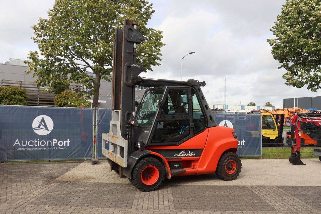Linde H80D-02/900 Diesel-Gabelstapler 8000 kg 2015