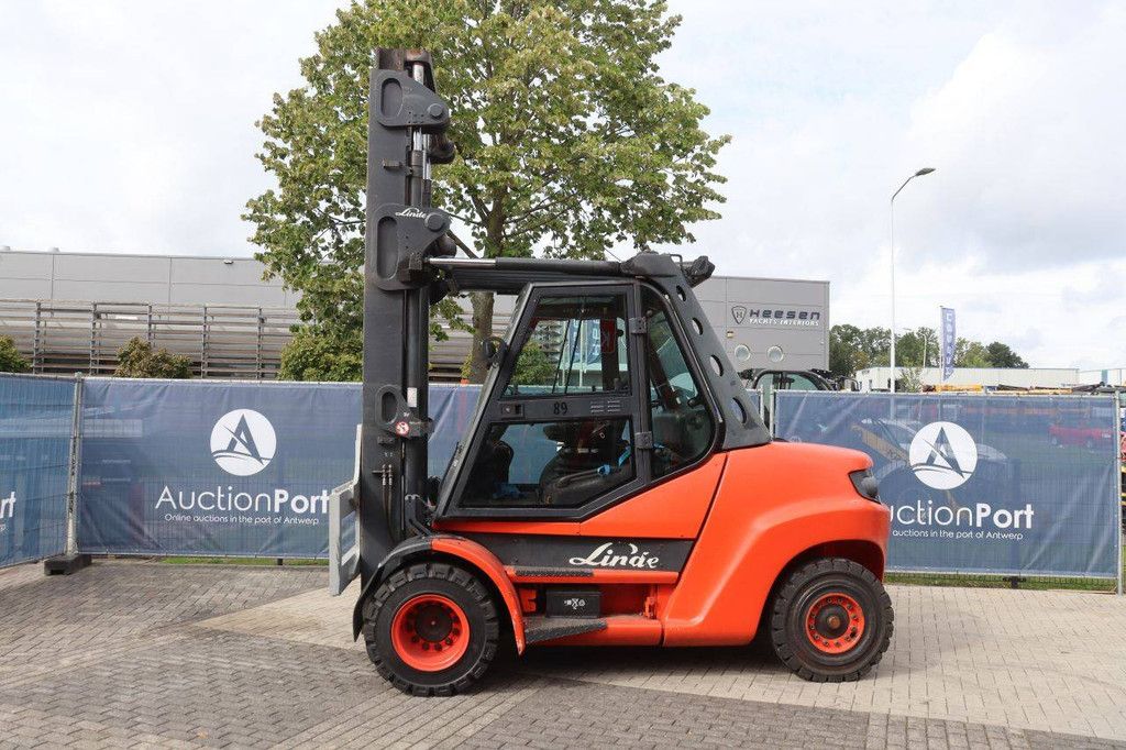Linde H80D-02/900 Diesel-Gabelstapler 8000 kg 2015