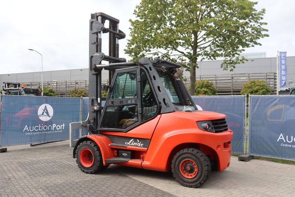 Linde H80D-02/900 Diesel-Gabelstapler 8000 kg 2015