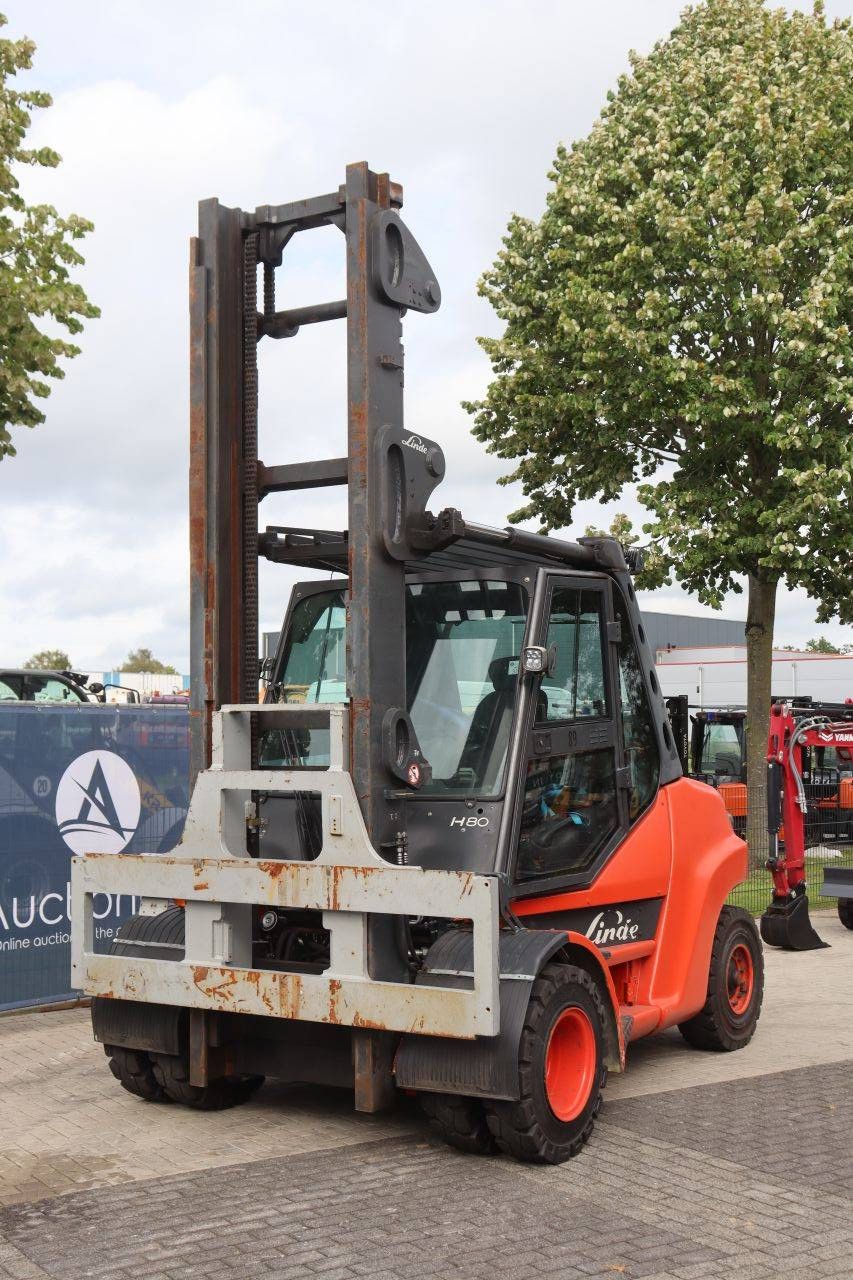 Linde H80D-02/900 Diesel-Gabelstapler 8000 kg 2015