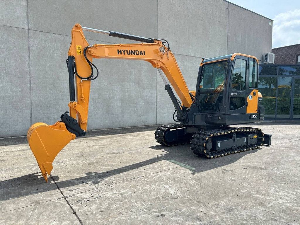 Hyundai HX55 Diesel Midi-Bagger, Baujahr 2019