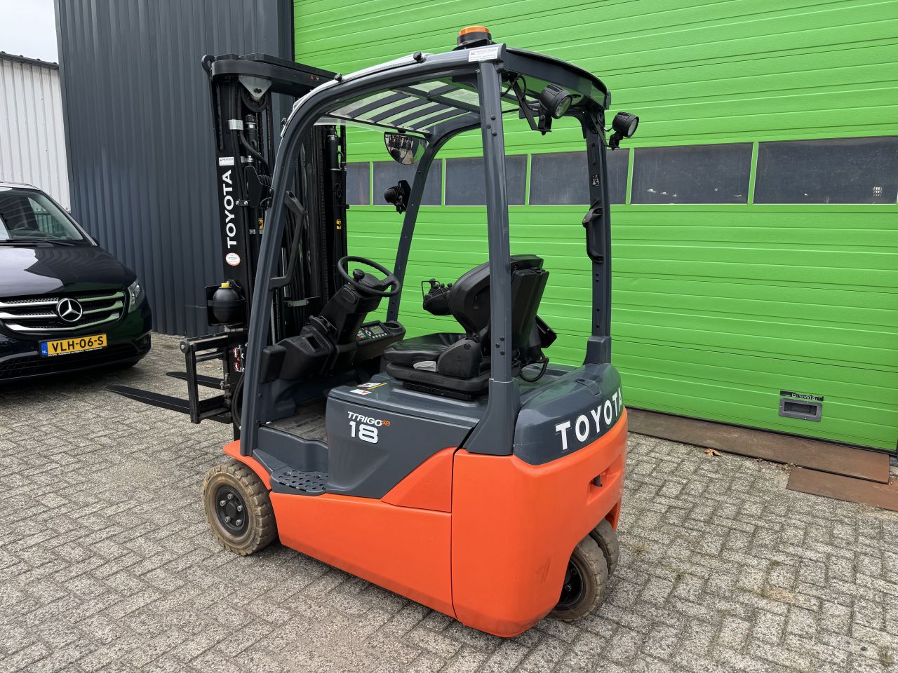 Super nette Toyota 8FBET18, 2021, Triplex 5,00M