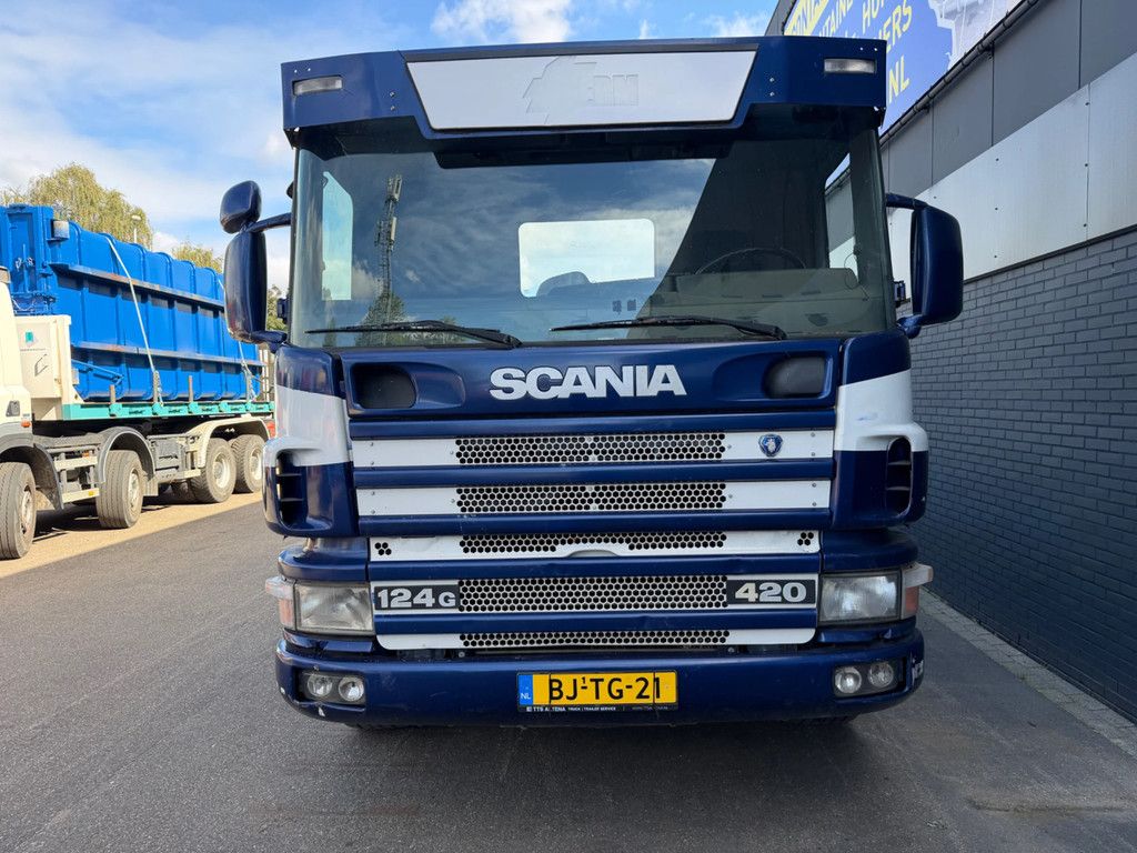 Scania 124 GB 6X2 NZ 90180 VDL HAAK 30 TON FULL STEEL ! EURO 3 ! Manuel Gearbox !
