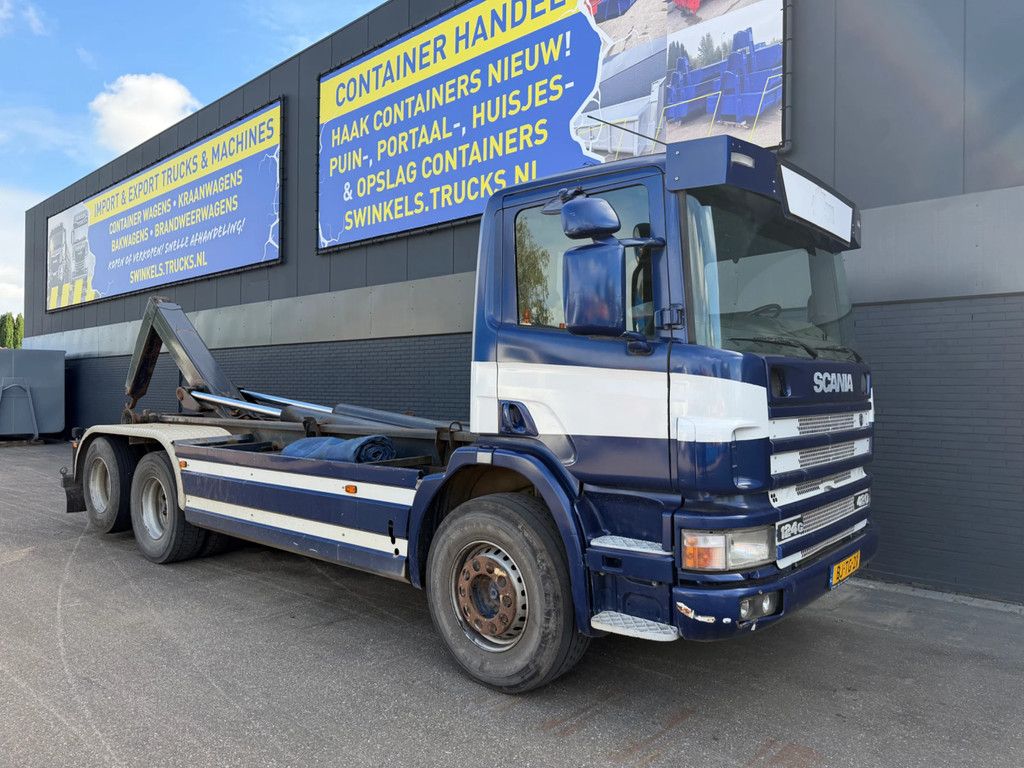 Scania 124 GB 6X2 NZ 90180 VDL HAAK 30 TON FULL STEEL ! EURO 3 ! Manuel Gearbox !
