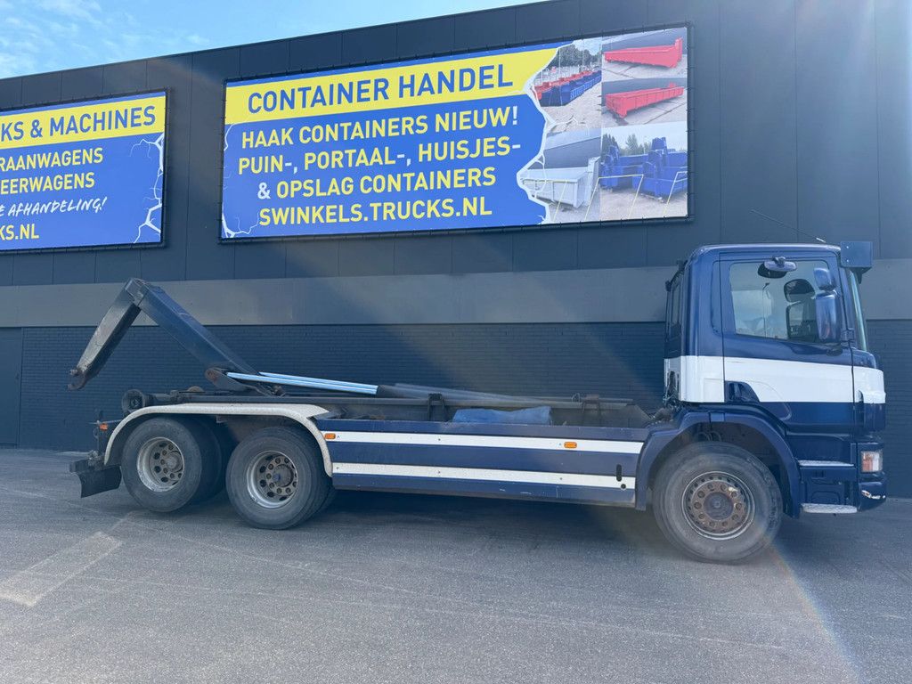 Scania 124 GB 6X2 NZ 90180 VDL HAAK 30 TON FULL STEEL ! EURO 3 ! Manuel Gearbox !