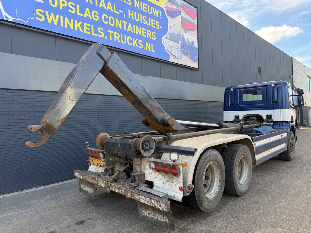 Scania 124 GB 6X2 NZ 90180 VDL HAAK 30 TON FULL STEEL ! EURO 3 ! Manuel Gearbox !