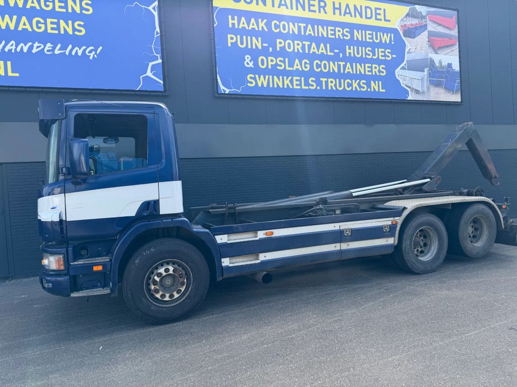 Scania 124 GB 6X2 NZ 90180 VDL HAAK 30 TON FULL STEEL ! EURO 3 ! Manuel Gearbox !