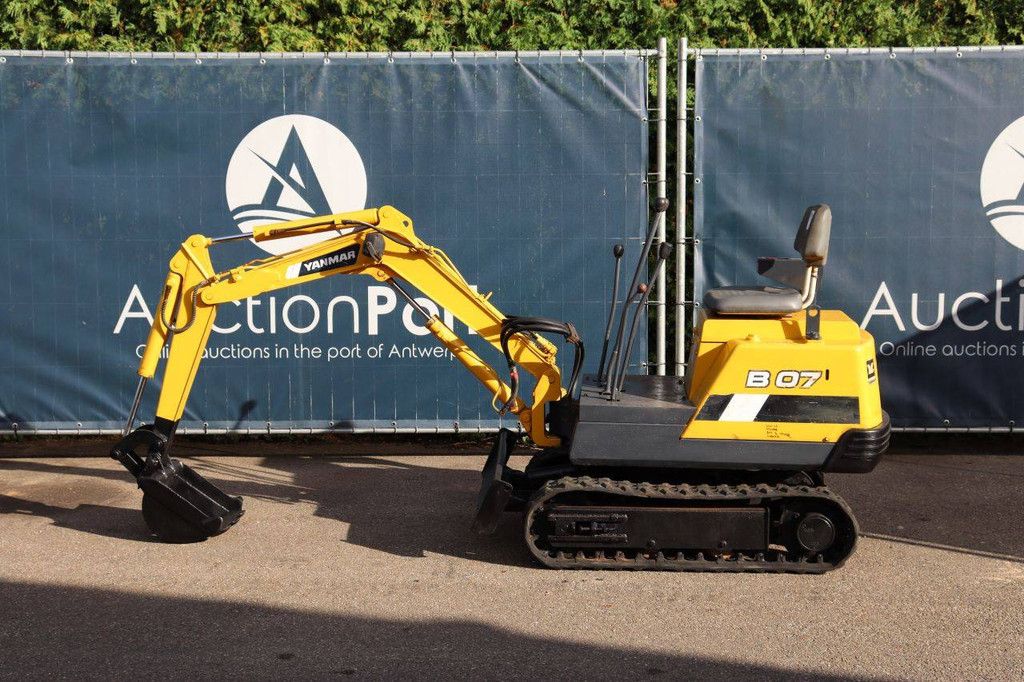Minibagger Yanmar B07-1 Diesel 5,5 kW