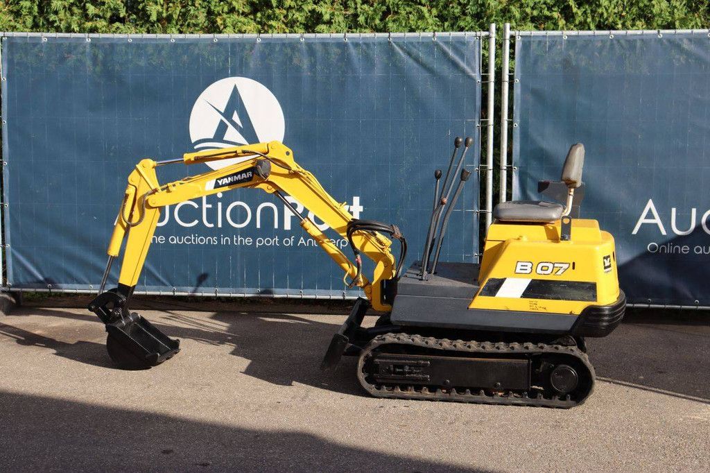 Minibagger Yanmar B07-1 Diesel 5,5 kW