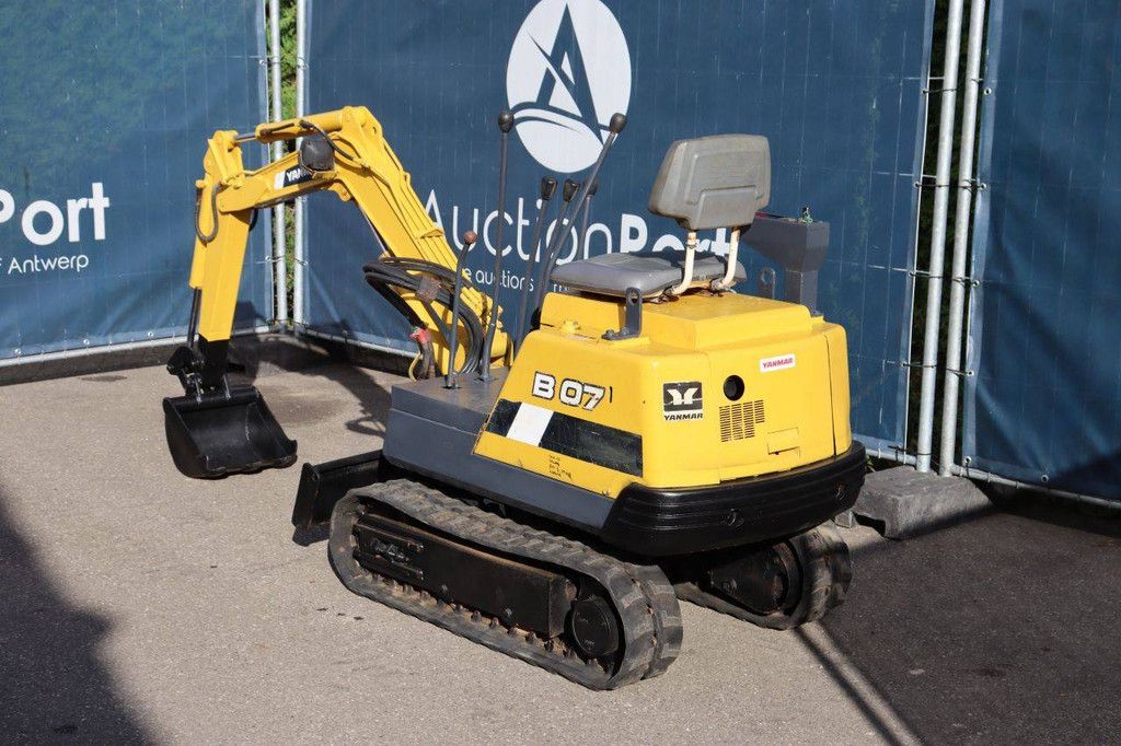 Minibagger Yanmar B07-1 Diesel 5,5 kW