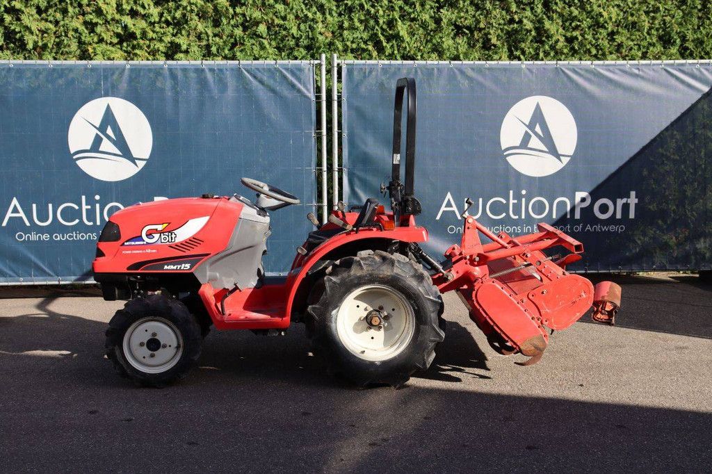 Mini tractor Mitsubishi MMT15 Diesel 15hp with cultivator