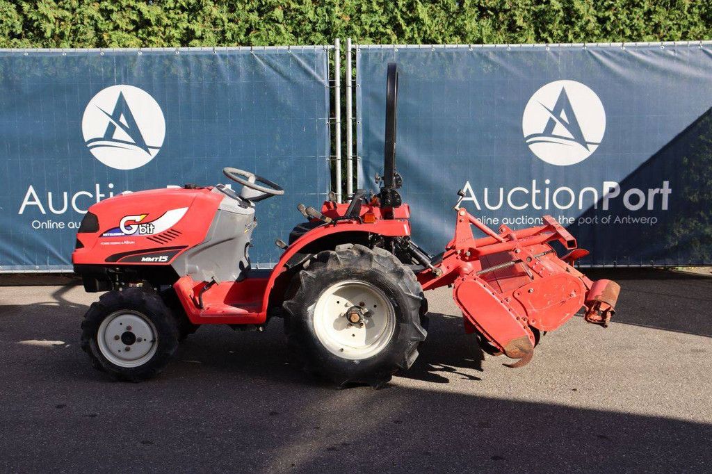 Mini tractor Mitsubishi MMT15 Diesel 15hp with cultivator