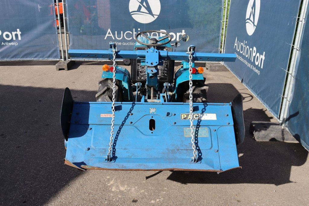 Mitsubishi D1550FD Kleintraktor, Diesel, 15 PS, mit Grubber