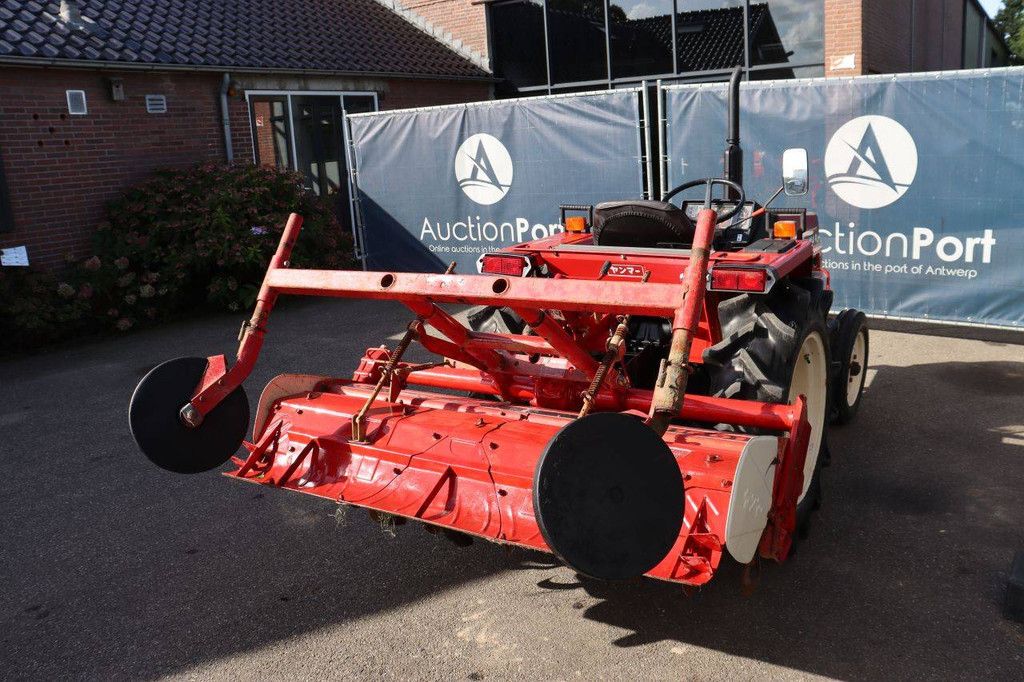 Kleintraktor Yanmar F24 Diesel 24 PS mit Grubber