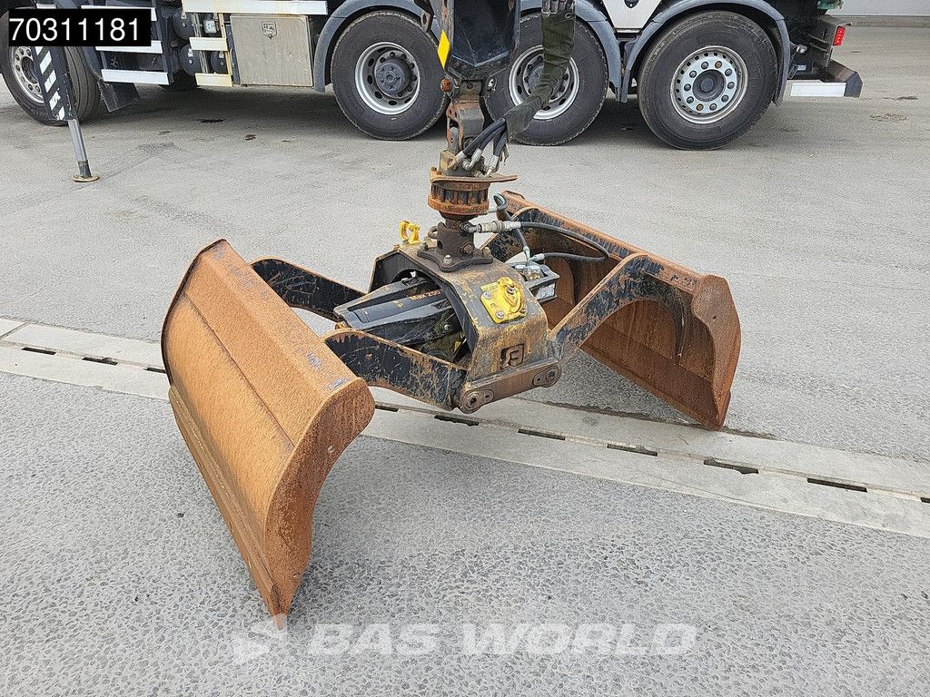 Scania P P410 8X4 NL-Truck HMF 1800K3 Kran Crane HSW 2-side tipper Lift+Steering axle Euro 6