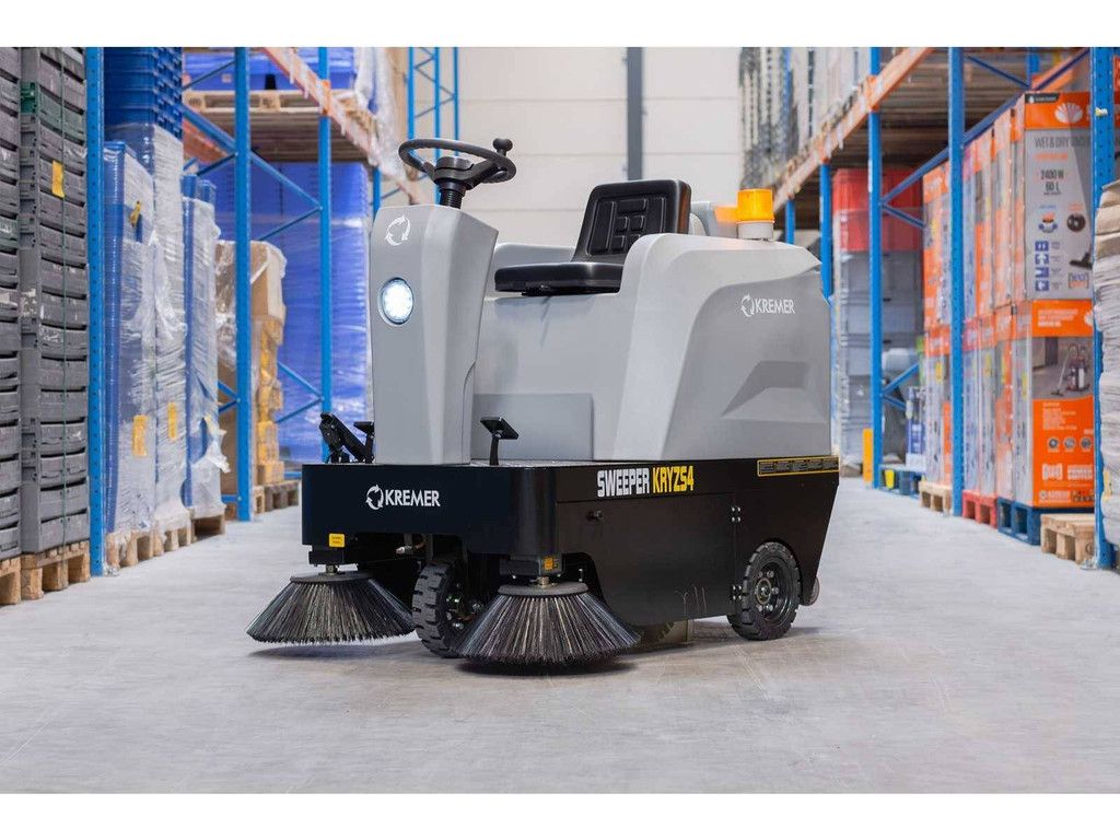 Kremer KRYZS4 Aufsitz-Elektrokehrmaschine 700W 2025 Neu