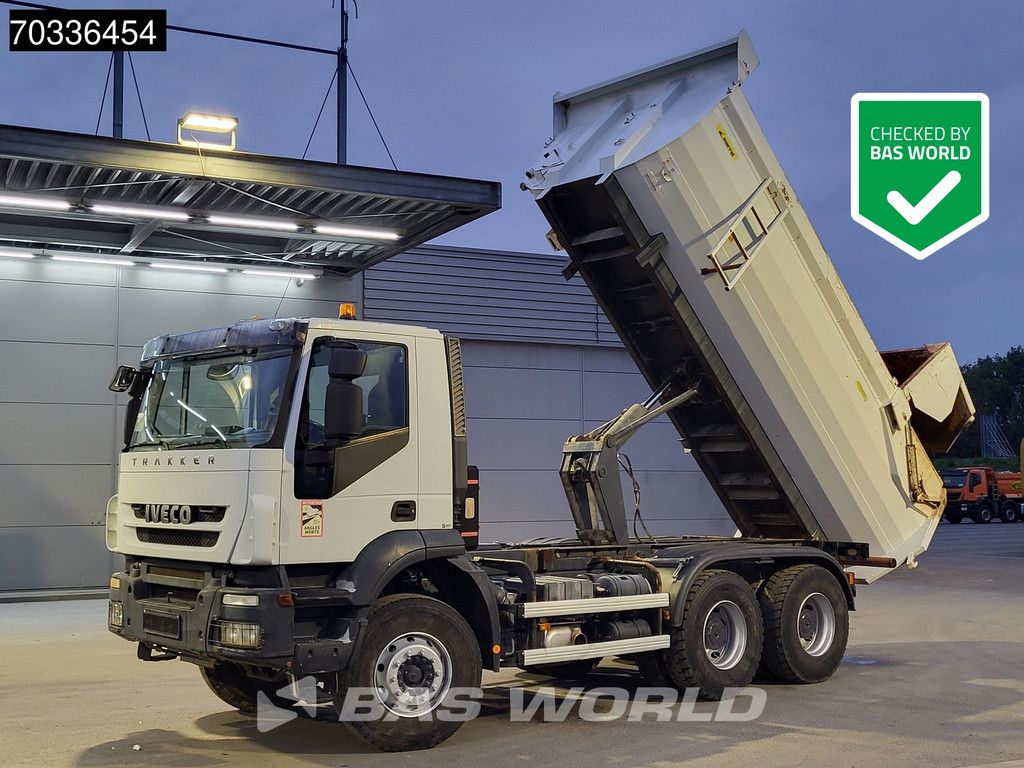Iveco Trakker 330 6X4 13m3 tipper Steel suspension Big-Axle Manual Euro 5