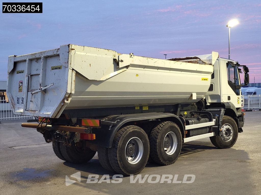 Iveco Trakker 330 6X4 13m3 tipper Steel suspension Big-Axle Manual Euro 5
