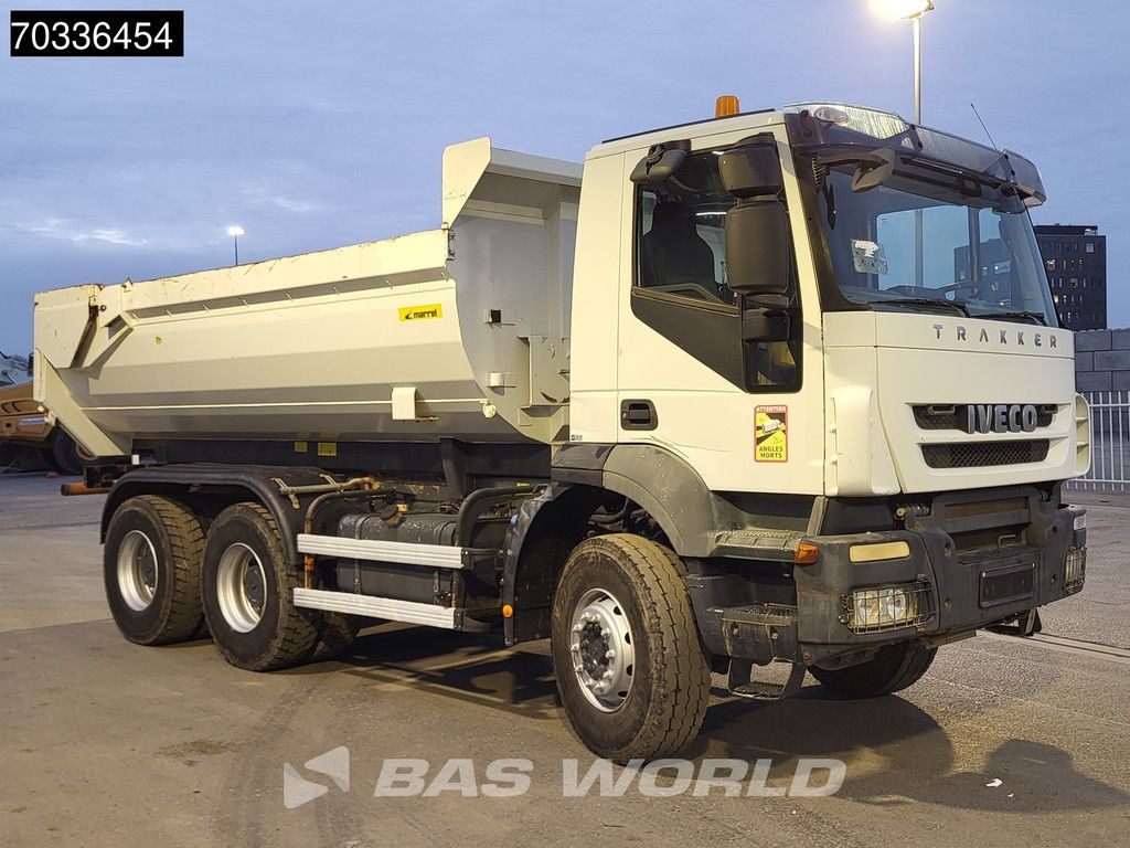 Iveco Trakker 330 6X4 13m3 tipper Steel suspension Big-Axle Manual Euro 5