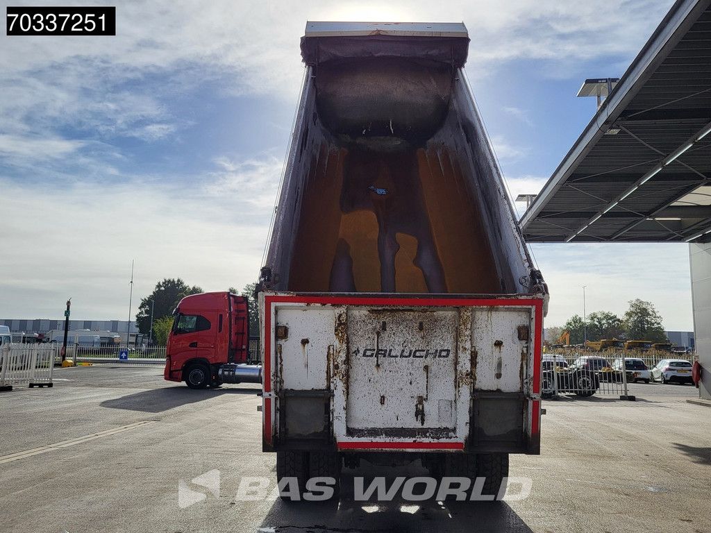 DAF CF 450 8X4 19m3 tipper steel suspension Big-Axle Automatic Euro 6