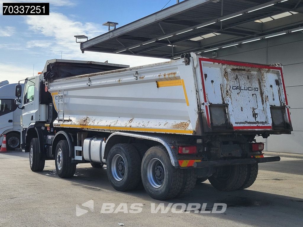 DAF CF 450 8X4 19m3 tipper steel suspension Big-Axle Automatic Euro 6