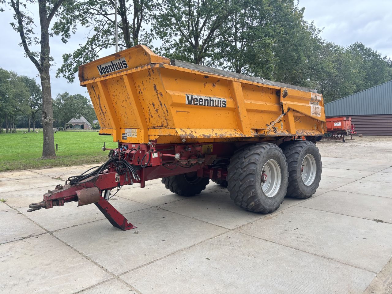 Veenhuis jvzk 18.000 dumper zanddumper 18 ton