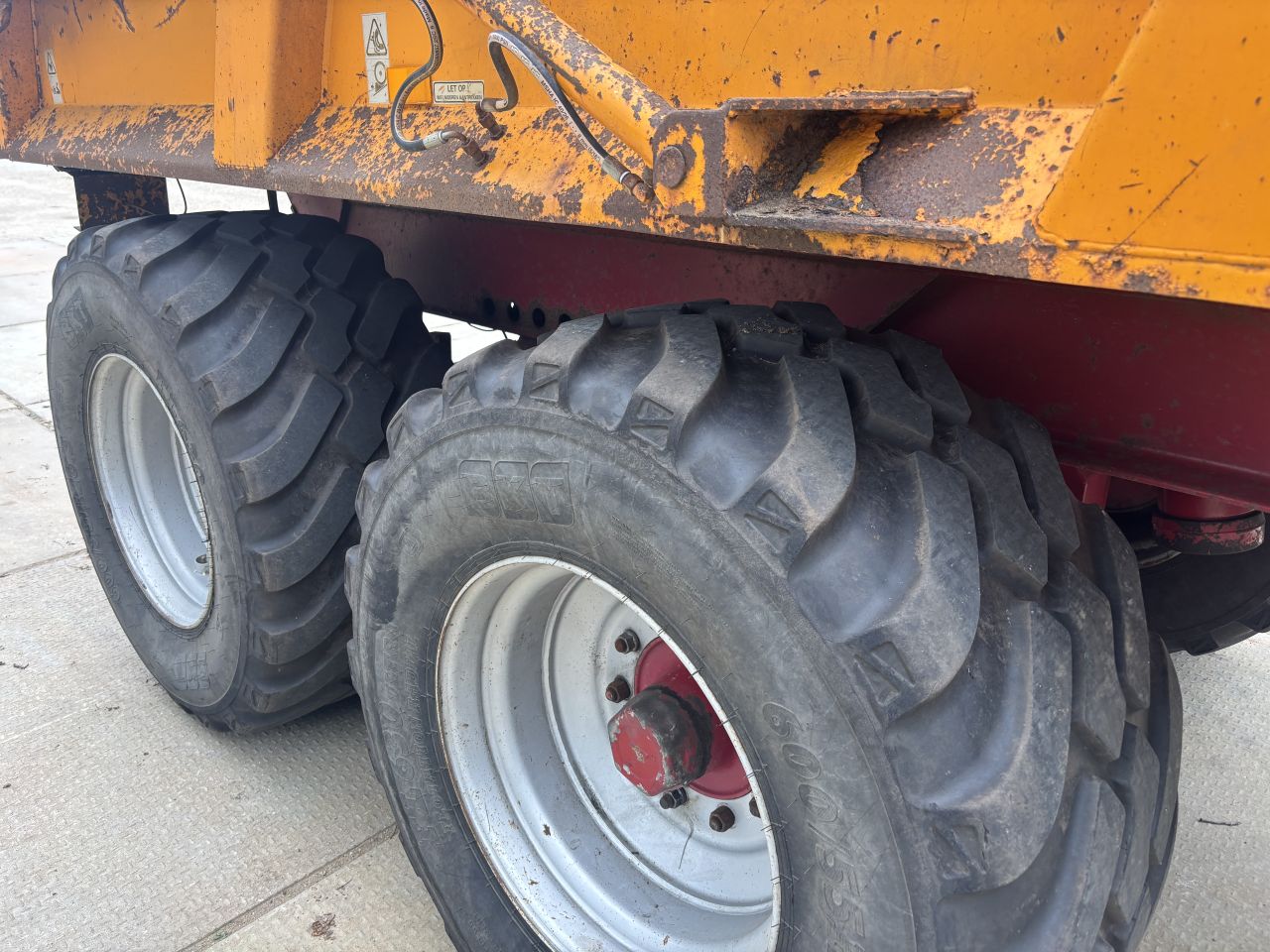 Veenhuis jvzk 18.000 dumper zanddumper 18 ton