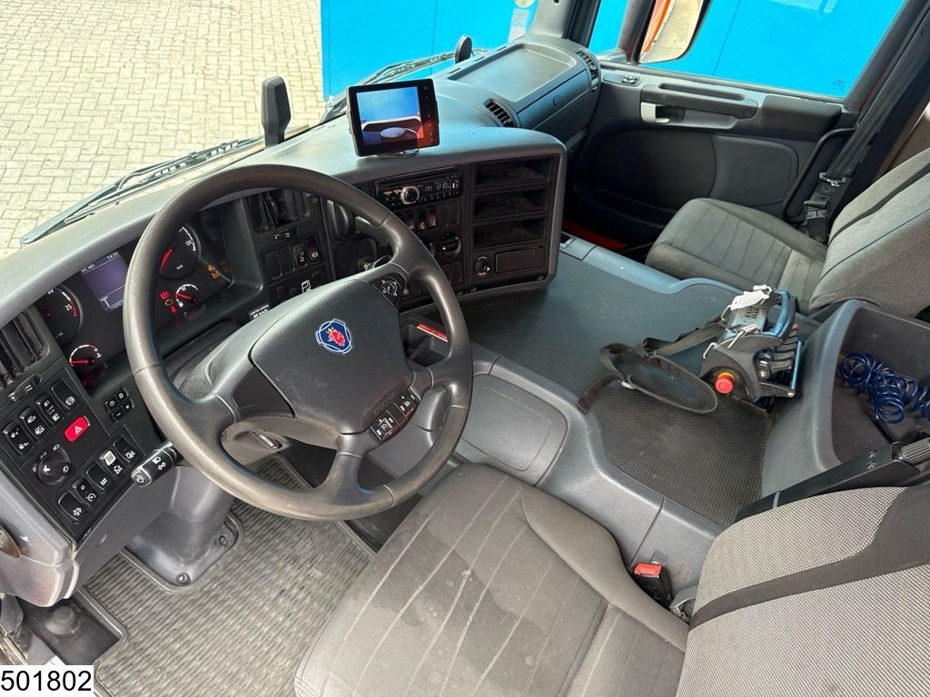 Scania P 410 8x4, Tridem, CNG, Hiab, Remote, Retarder