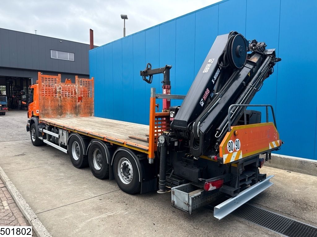 Scania P 410 8x4, Tridem, CNG, Hiab, Remote, Retarder