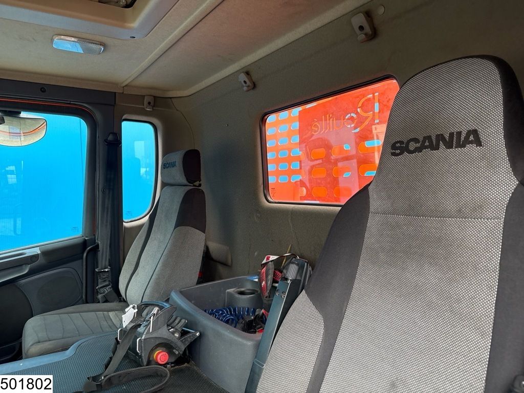 Scania P 410 8x4, Tridem, CNG, Hiab, Remote, Retarder