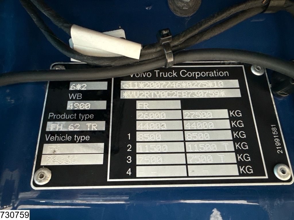 Volvo FH 460 6x2, EURO 6, Ishift