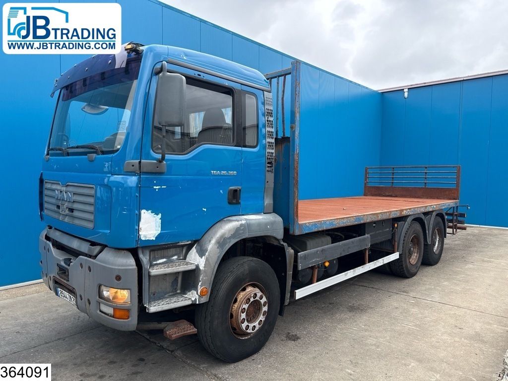 MAN TGA 26 360 6x4, Leaf spring suspension, Manual