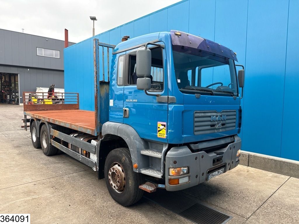 MAN TGA 26 360 6x4, Leaf spring suspension, Manual