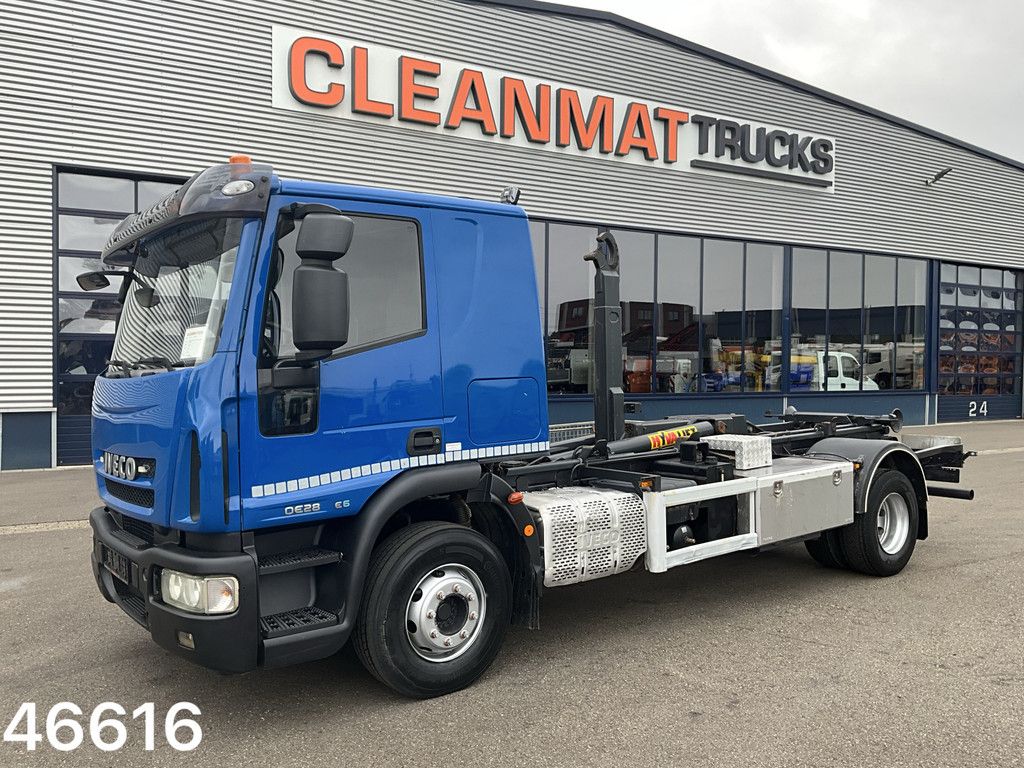 Iveco Eurocargo ML160E28 Euro 6 Hyvalift haakarmsysteem Just 158.250 km!